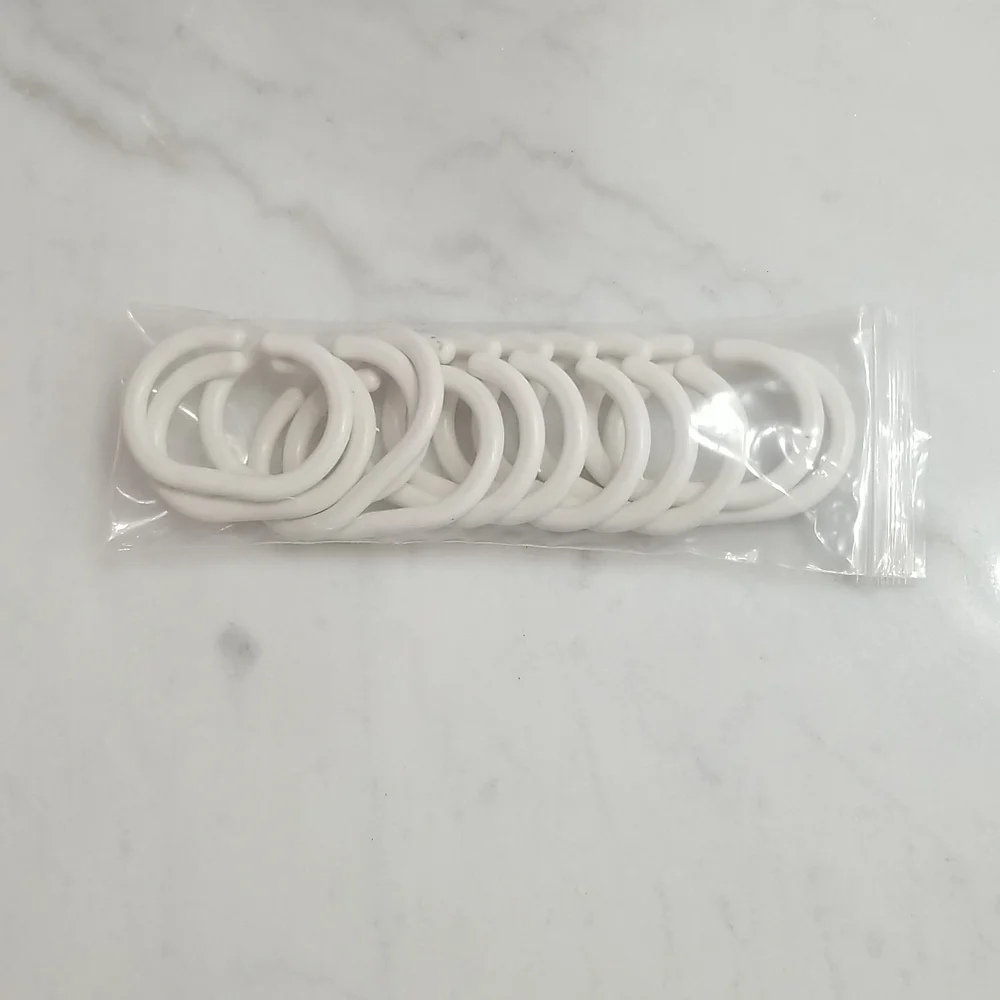 Bonus gift - Brand New Shower Curtain Rings